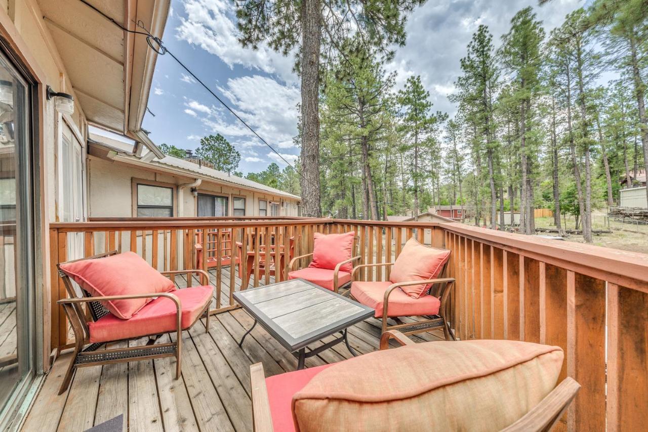 Ruidoso Home With Balcony About 16 Mi To Ski Apache! Exteriör bild